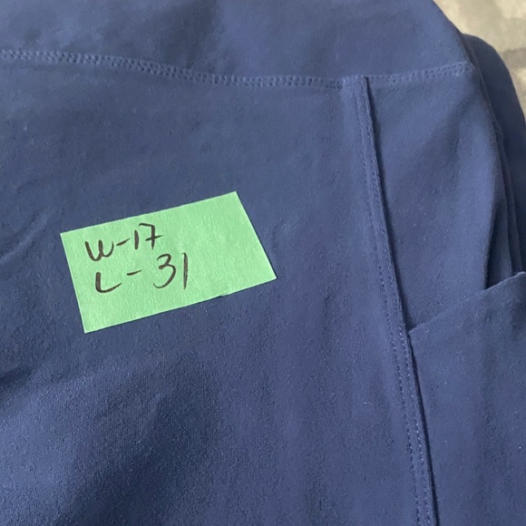 🍄Tuff Athletics Men's Deep Blue Chinos - Picture 3 of 3